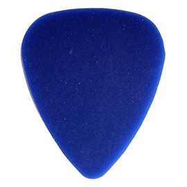 Rubber Tones RUB-BLSI-1 Blue Silicon Single Plectrum Pick