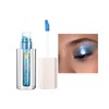 Liquid Glitter Eyeshadow Metallic Blue Eyeshadow Long Lasting Quick Drying
