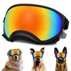 Large Dog Sunglasses with Adjustable Strap UV Protection, Winproof, Suitable