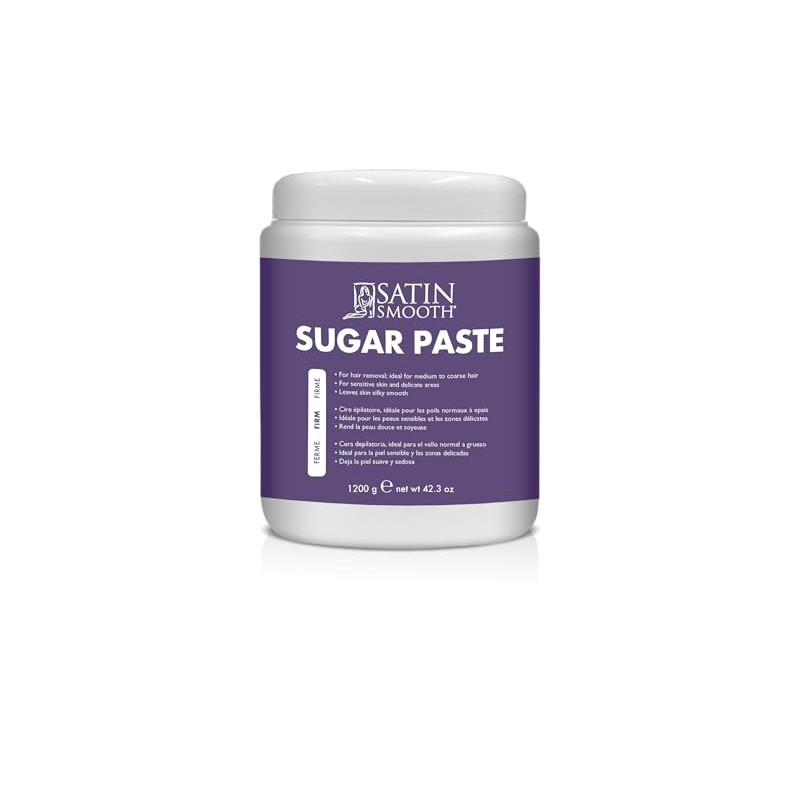 Satin Smooth Firm Sugar Paste – Natural Sugaring Hair Removal
