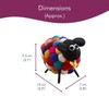 Paper High Felt Sheep Ornament - Cute Home Décor -
