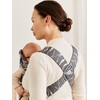 BabyBjörn Baby Carrier Mini, Anthracite/Landscape Print, Cotton | Newborn Carrier