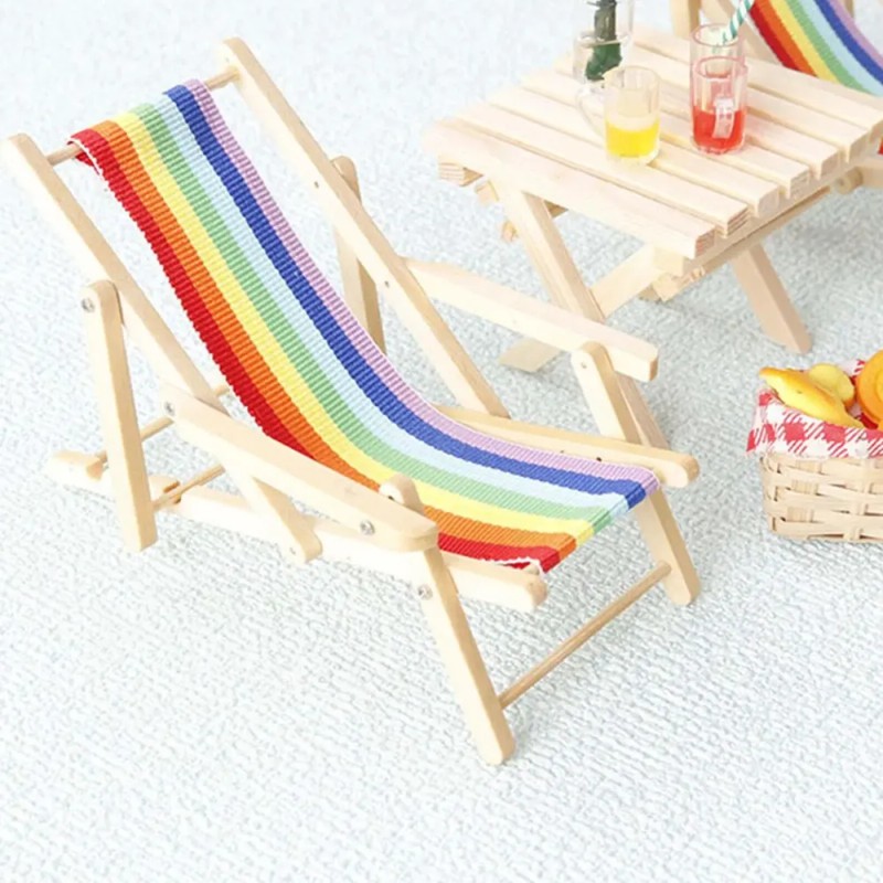 Mini Silla Para Tomar El Sol En La Playa, Muebles