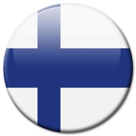Finnland Flags Fridge Magnet Countries Travel Souvenir Flag Fridge Magnet Strong Large 50mm