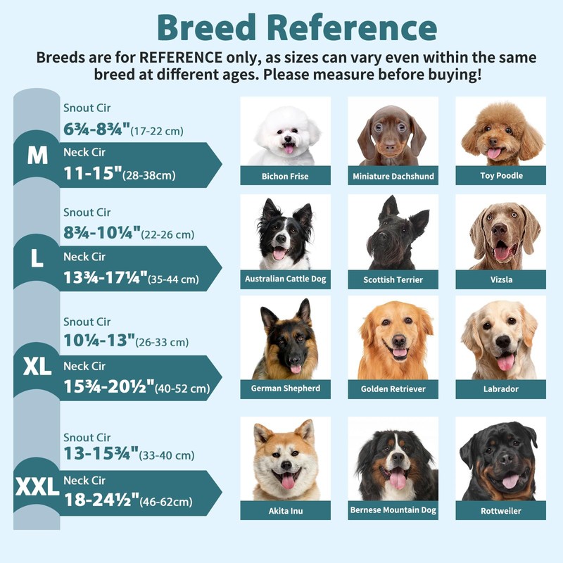 BARKLESS Sturdy No Pull Head Collar for Medium Large Dogs,