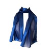 Plain coloured Chiffon and Satin Striped Scarf Thin Pretty Scarf,