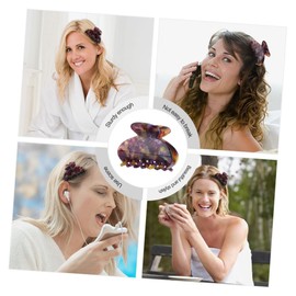 FOMIYES 3pcs Sheet Mini Claw Clips for Women Hair Accessories Hair Barrettes Supplies