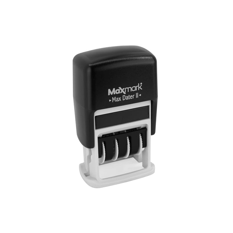 maxmark Max Dater SELF-INKING Frase sello de fecha - Tinta