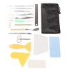 Craft Vinyl Weeding Set 22 Pcs Practical Ruler Carving Pen