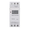 LCD Display Weekly Programmable Electronic Relay 16on＆8off Timer Switch (AC/DC12V)