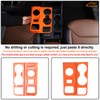 Car Central Control Gear Shift Box Panel Cover Trim Compatible