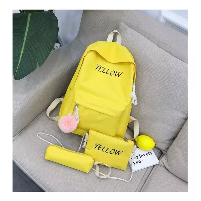 BOSSCO Mochila Escolar Y Moderno De Bolsas De Viaje 3piezas