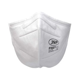 JSP Safety Disposable Vertical Fold Flat Mask FFP2 (F621) - Box of 40 - (BGV120-000-Q00),one size