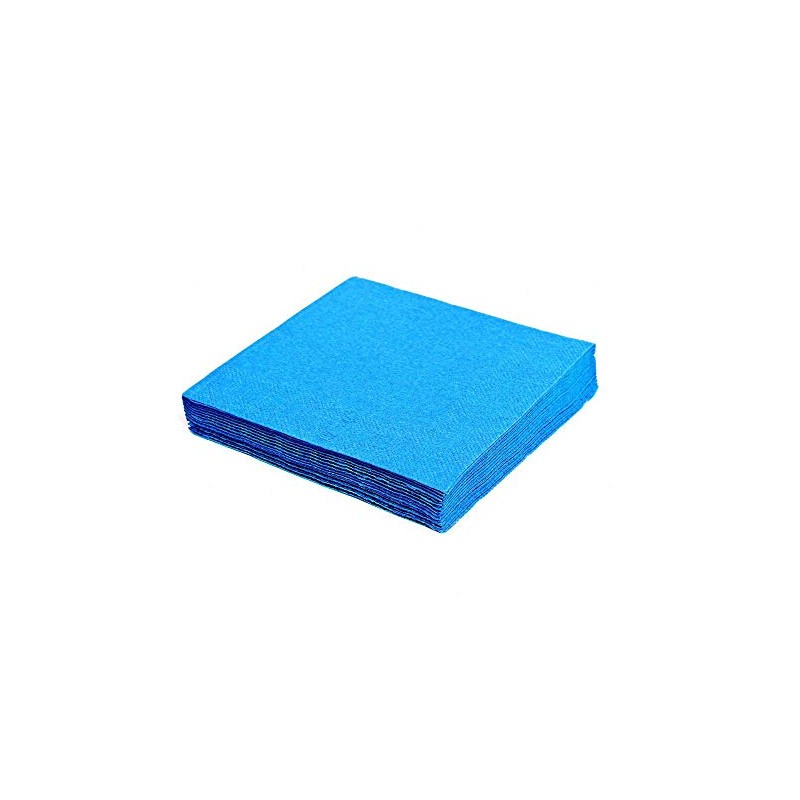 VEPATIM 80 Servietten 33 x 33 cm 1/4-Falz 3-lagig blau