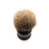 Edwin Jagger 1EJ286SDS Medium Super Badger Shaving Brush with Stand,