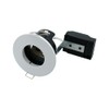 Leyton Lighting FN-F-WH GU10 Fixed Downlight, IP20, 85mm, White, Loop