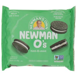 The Newmans Own Hint O Mint Newman O's Cookies, 13 OZ