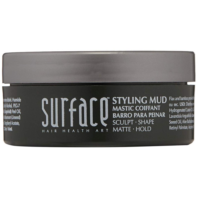 SURFACE Hair Men Styling Mud - Flax and Bamboo Provide