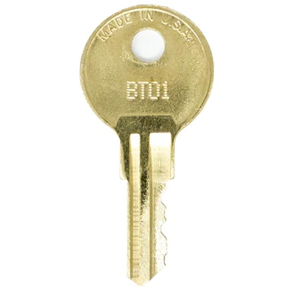 Tuff Shed BT14 Toolbox Replacement Key BT14