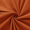 Hafaa Pillowcases 2 Pack Brushed Microfiber Rust Pillow Cases with
