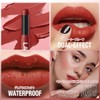 MIRUOKOU (2025 Newest) 12 Colors Matte Nude Lipstick Velvet Long