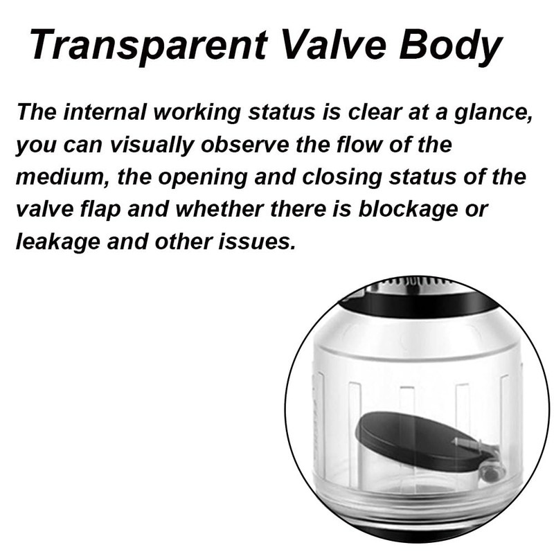 1PCS Quiet Sump Pump Check Valve, 1-1/2 Inch Silent Backflow