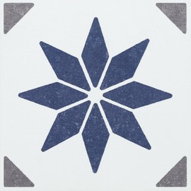 d-c-fix 6er Set Fliesenaufkleber Wall Tiles 15x15 cm Alia blue - praktische Klebefliesen für Küche, Bad & Küchenrückwand - selbstklebende Wand-Fliesen Aufkleber - wasserresistente Fliesenfolie