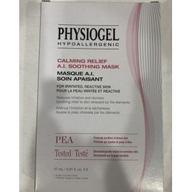 Physiogel Avon Physiogel Box Of 5 Hypoallergenic CalmRelief A.I. Soothing Face Masks. PEA