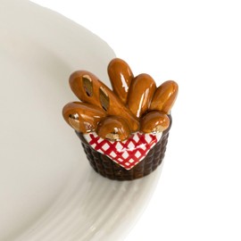 Nora Fleming You Knead This - Hand-Painted Ceramic Fall Decor - Autumn Minis for The Home and Office - A416