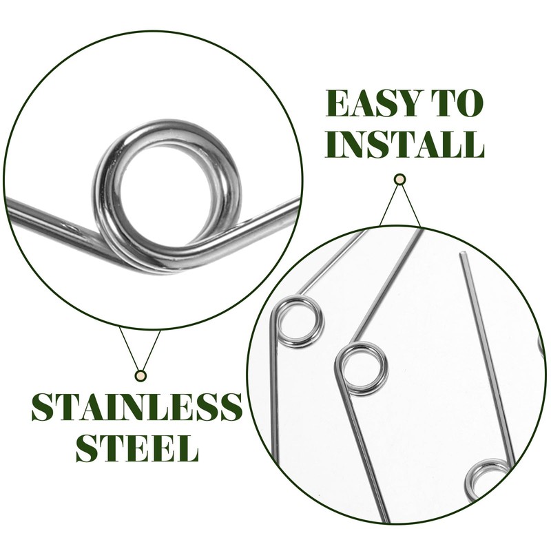 VILLCASE Torsion Spring Made of Stainless Steel, Pack of 5