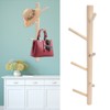 Punch Free Wall Mounted Coat Rack Towel Hanger Tree Branch