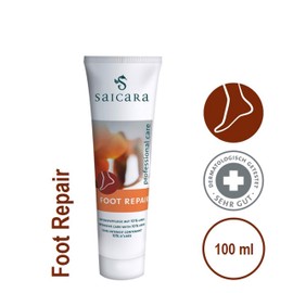 saicara Foot Repair 100 ml intensive foot cream with urea and horse chestnut for the care of very dry, cracked skin and for the treatment of chunks