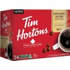 Tim Hortons Original Blend, Medium Roast Coffee, 24 Count (Pack