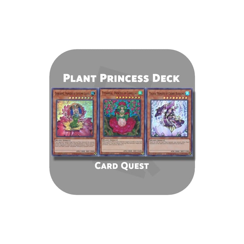 Generic Complete Custom Deck for Yu-Gi-Oh! - Plant Princess Deck