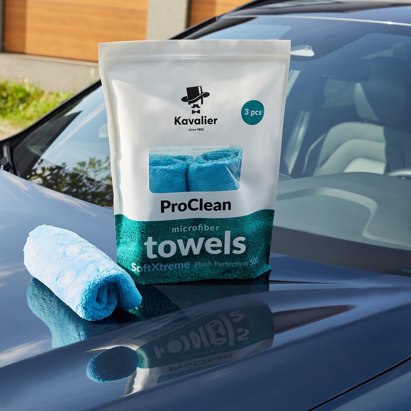 Kavalier ProClean Plush Perfection 500 Microfiber Towel - Ultra-Dense 500