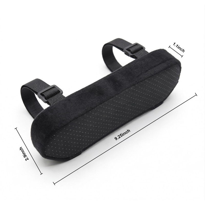 Memory Foam Office Chair Armrest Covers – 2 Pack Arm