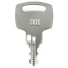 Sentry Safe/Schwab 001-020 Replacement Key Series 009