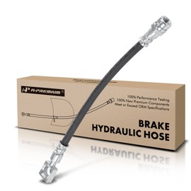 A-Premium Rear Driver or Passenger Brake Hydraulic Hose Compatible with Select Volkswagen Models - Golf 2014 2015 2016 - Replace# 5Q0611775H