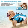 SUNFURA Dog Life Jacket, Dog Life Vest for Swimming with