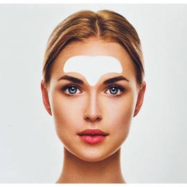 Forehead Wrinkle Patches - Anti wrinkle patches with hydrolyzed collagen and vitamin E - (12 PCS)