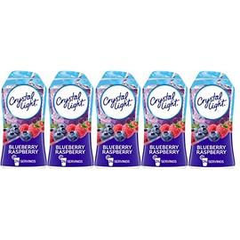 Crystal Light Liquid Enhancer 5 Pack 1.62 fl oz bottles (Blueberry Raspberry)