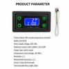 WIFI Remote High Temperature Digital Thermostat LCD Screen Display K