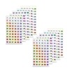 2 Sets Number Stickers (Number 1-300), Self Adhesive Holographic Label