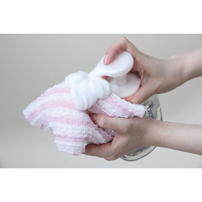 AISEN Foam Body Soap, Gently Washable, Stretchable Foam Soap Towel,