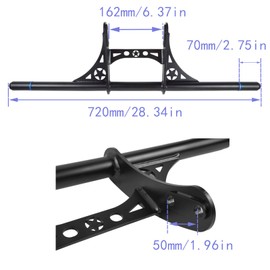 Front Engine Guard Crash Bar for 883/1200, Highway Peg Bar with Rubber End Caps for Harley Sportster 883 1200 (2004-2022)/ Matte Black/With Anti-Fall Head