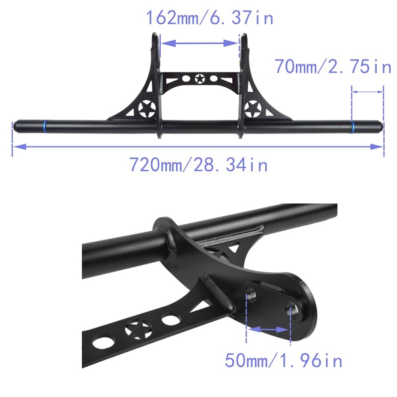 Front Engine Guard Crash Bar for 883/1200, Highway Peg Bar