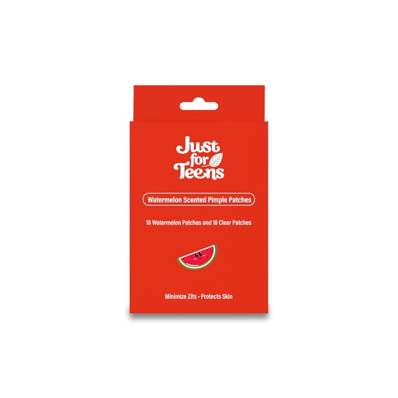 Just For Teens Watermelon Scented Pimple Patches, 36 Count, 18