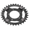 Keenso 104BCD Chainring, 32T Chainring Mid Drive Chainring Adapter Aluminum
