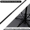 GAOYAING Automatic Mini Umbrella for Travel With Case,Compact Small Umbrella
