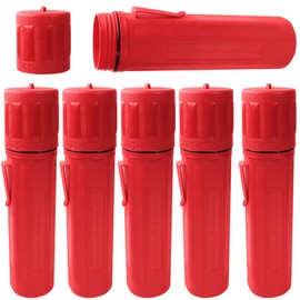 5 Pcs Electrode Rod Storage Tube 14 Inch Welding Rod Storage Tube Waterproof Welding Rod Container Airproof Welding Rod Holder for Electrode Storage Supplies(Red)